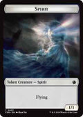 Magic: The Gathering - Foundations - Spirit // Cat (0001) Doubled-Sided Token - Token