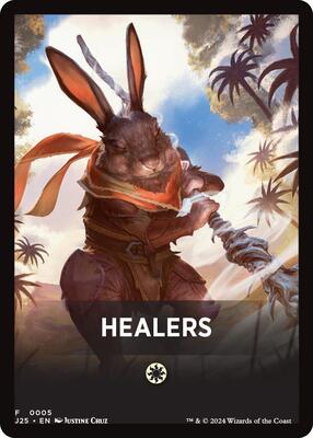 Magic: The Gathering - Foundations Jumpstart - Healers Theme Card - 5 - Normal