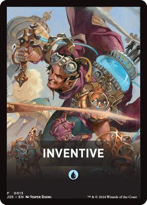 Magic: The Gathering - Foundations Jumpstart - Inventive Theme Card - 13 - Normal