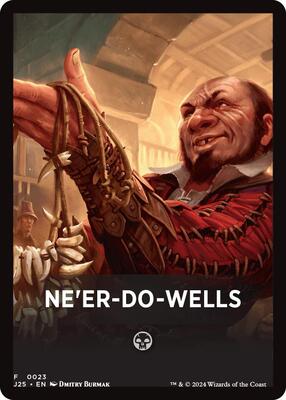 Magic: The Gathering - Foundations Jumpstart - Ne'er-Do-Wells Theme Card - 23 - Normal