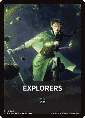 Magic: The Gathering - Foundations Jumpstart - Explorers Theme Card - 42 - Normal