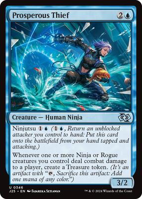Magic: The Gathering - Foundations Jumpstart - Prosperous Thief - 346 - Normal