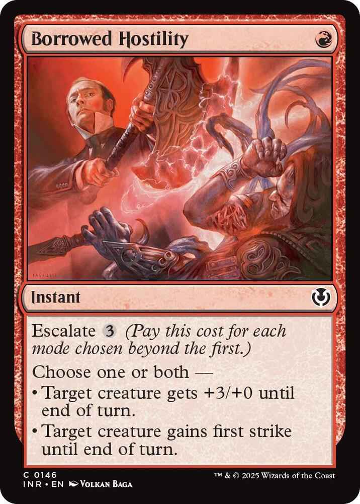 Magic: The Gathering - Innistrad Remastered - Borrowed Hostility - Normal