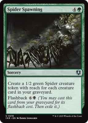 Magic: The Gathering - Innistrad Remastered - Spider Spawning - Uncommon - Foil