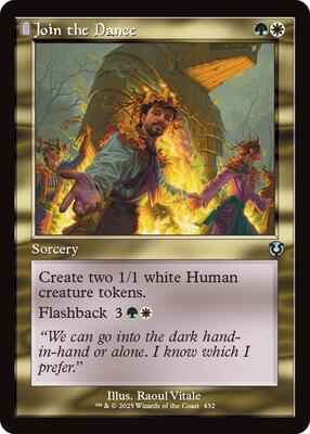 Magic: The Gathering - Innistrad Remastered - Join the Dance (Retro Frame) - Uncommon - Normal