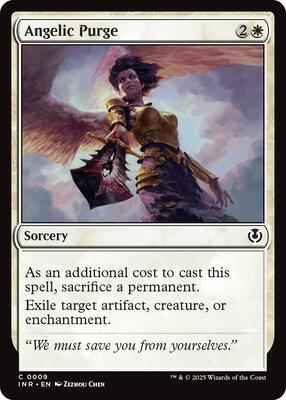 Magic: The Gathering - Innistrad Remastered - Angelic Purge - Common - Foil