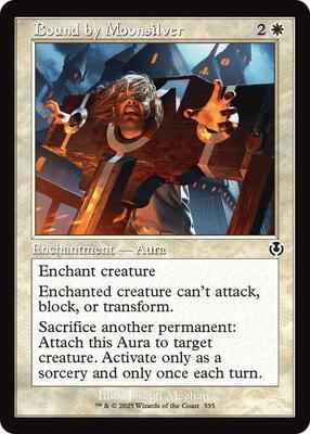 Magic: The Gathering - Innistrad Remastered - Bound by Moonsilver (Retro Frame) - Common - Normal