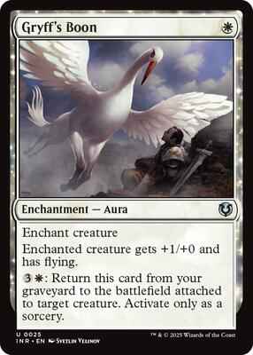 Magic: The Gathering - Innistrad Remastered - Gryff's Boon - Uncommon - Foil