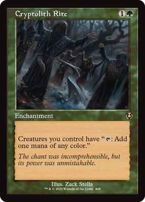 Magic: The Gathering - Innistrad Remastered - Cryptolith Rite (Retro Frame) - Rare - Normal