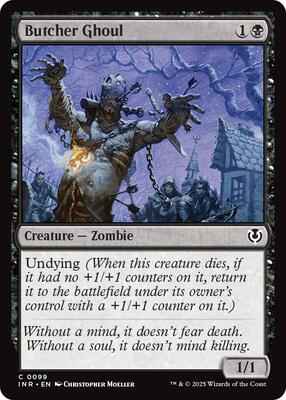 Magic: The Gathering - Innistrad Remastered - Butcher Ghoul - Common - Foil