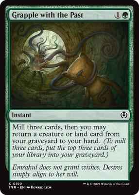 Magic: The Gathering - Innistrad Remastered - Grapple with the Past - Common - Foil