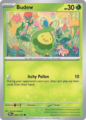 Pokemon SV: Prismatic Evolutions Budew - Anime Card Craze