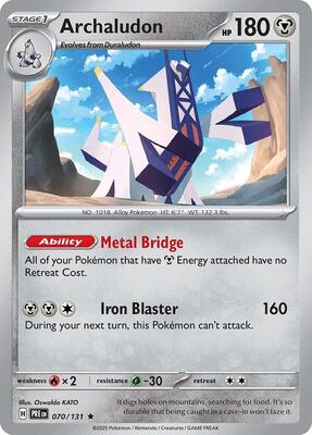 Pokemon SV: Prismatic Evolutions Archaludon - Anime Card Craze