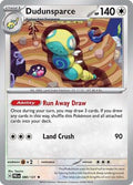 Pokemon SV: Prismatic Evolutions Dudunsparce - Anime Card Craze
