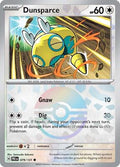 Pokemon SV: Prismatic Evolutions Dunsparce (Poke Ball Pattern) - Anime Card Craze