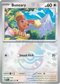 Pokemon SV: Prismatic Evolutions Buneary (Poke Ball Pattern) - Anime Card Craze