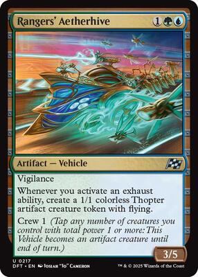 Magic: The Gathering - Aetherdrift - Rangers' Aetherhive - Normal - Anime Card Craze