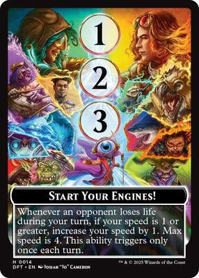 Magic: The Gathering - Aetherdrift - Start Your Engines! // Max Speed - Normal - Anime Card Craze
