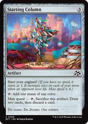 Magic: The Gathering - Aetherdrift - Starting Column - Normal - Anime Card Craze