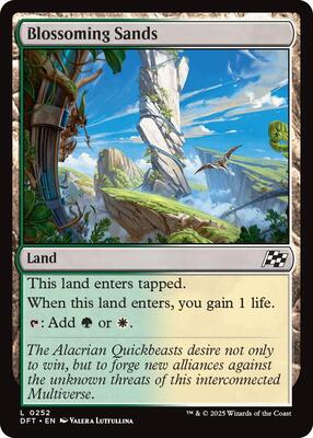 Magic: The Gathering - Aetherdrift - Blossoming Sands - Normal - Anime Card Craze