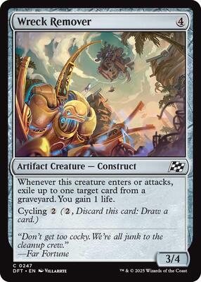 Magic: The Gathering - Aetherdrift - Wreck Remover - Normal - Anime Card Craze