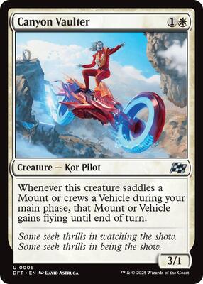 Magic: The Gathering - Aetherdrift - Canyon Vaulter - Normal - Anime Card Craze