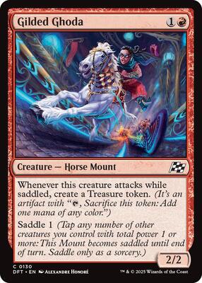 Magic: The Gathering - Aetherdrift - Gilded Ghoda - Normal - Anime Card Craze