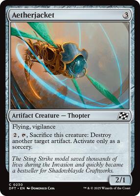 Magic: The Gathering - Aetherdrift - Aetherjacket - Normal - Anime Card Craze