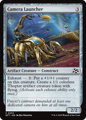 Magic: The Gathering - Aetherdrift - Camera Launcher - Normal - Anime Card Craze