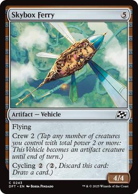 Magic: The Gathering - Aetherdrift - Skybox Ferry - Normal - Anime Card Craze