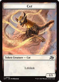 Magic: The Gathering - Aetherdrift - Cat // Thopter (0010) Double-Sided Token - Foil - Anime Card Craze