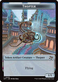 Magic: The Gathering - Aetherdrift - Thopter (0009) // Treasure Double-Sided Token - Normal - Anime Card Craze