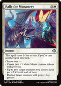 Magic: The Gathering - Tarkir: Dragonstorm - Rally the Monastery - Normal - Anime Card Craze