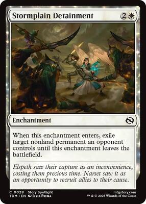 Magic: The Gathering - Tarkir: Dragonstorm - Stormplain Detainment - Foil - Anime Card Craze