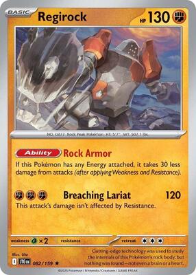 Pokemon - SV09: Journey Together - Regirock - Anime Card Craze