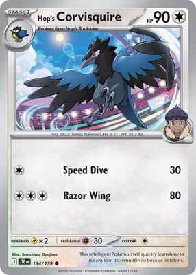 Pokemon - SV09: Journey Together - Hop's Corvisquire - Anime Card Craze