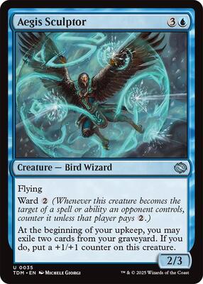 Magic: The Gathering - Tarkir: Dragonstorm - Aegis Sculptor - Normal - Anime Card Craze