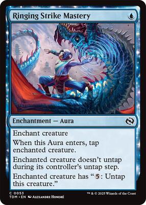 Magic: The Gathering - Tarkir: Dragonstorm - Ringing Strike Mastery - Normal - Anime Card Craze