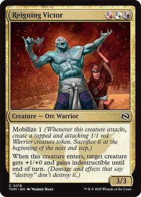 Magic: The Gathering - Tarkir: Dragonstorm - Reigning Victor - Normal - Anime Card Craze