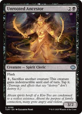 Magic: The Gathering - Tarkir: Dragonstorm - Unrooted Ancestor - Normal - Anime Card Craze