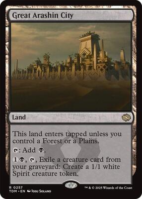 Magic: The Gathering - Tarkir: Dragonstorm - Great Arashin City - Normal - Anime Card Craze