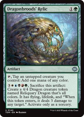 Magic: The Gathering - Tarkir: Dragonstorm - Dragonbroods' Relic - Normal - Anime Card Craze