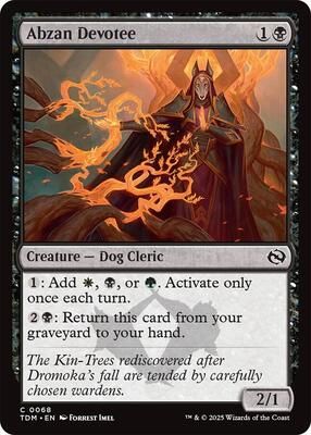 Magic: The Gathering - Tarkir: Dragonstorm - Abzan Devotee - Normal - Anime Card Craze