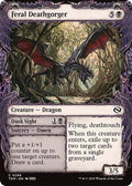 Magic: The Gathering - Tarkir: Dragonstorm - Feral Deathgorger (Showcase) - Foil - Anime Card Craze