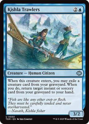 Magic: The Gathering - Tarkir: Dragonstorm - Kishla Trawlers - Normal - Anime Card Craze