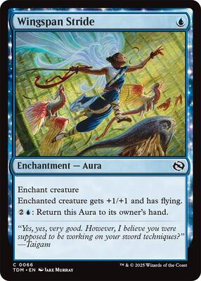 Magic: The Gathering - Tarkir: Dragonstorm - Wingspan Stride - Foil - Anime Card Craze