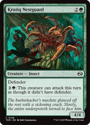 Magic: The Gathering - Tarkir: Dragonstorm - Krotiq Nestguard - Normal - Anime Card Craze