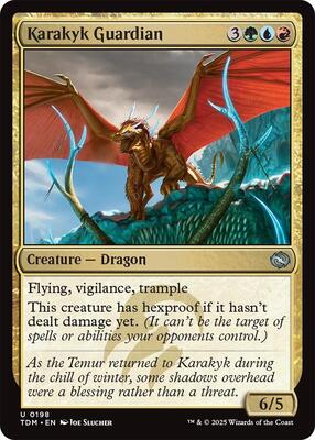 Magic: The Gathering - Tarkir: Dragonstorm - Karakyk Guardian - Normal - Anime Card Craze