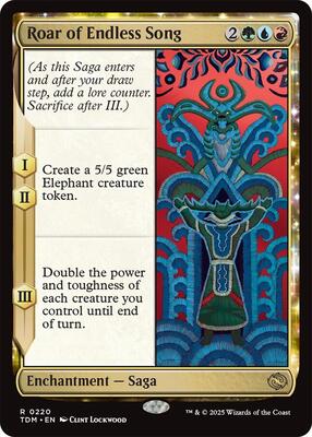 Magic: The Gathering - Tarkir: Dragonstorm - Roar of Endless Song - Normal - Anime Card Craze