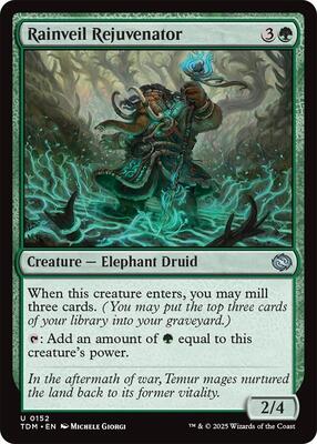 Magic: The Gathering - Tarkir: Dragonstorm - Rainveil Rejuvenator - Normal - Anime Card Craze